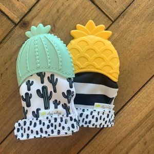 Baby Teething Mitts